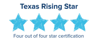 Texas Rising Star Four Star Certification